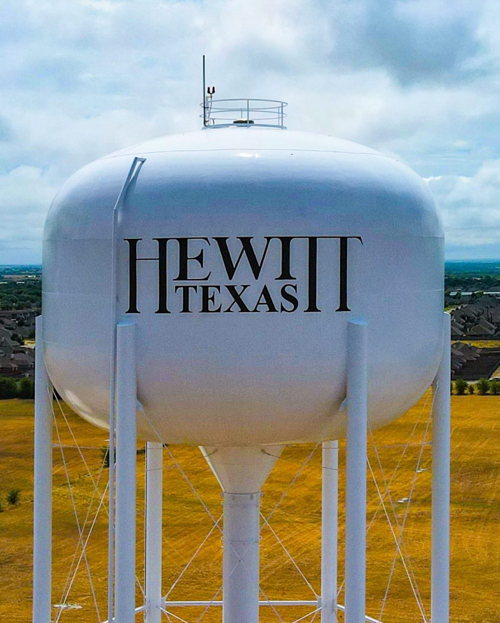 Hewitt Texas Drone Photography - Water Tower Inspection Services